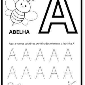 Alfabeto Pontilhado de A a Z – Atividade Infantil em PDF ✏️🔤