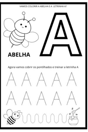 Alfabeto Pontilhado de A a Z