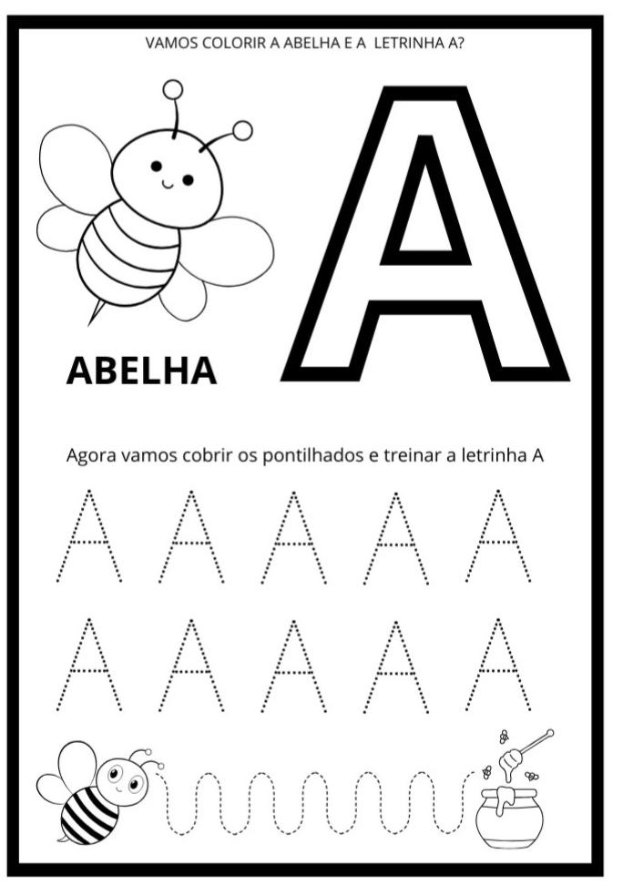 Alfabeto Pontilhado de A a Z – Atividade Infantil em PDF ✏️🔤