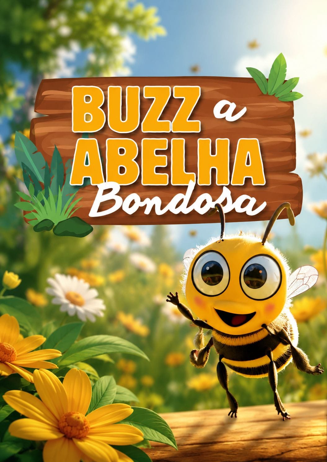 Buzz, a Abelha Bondosa – História Infantil em PDF
