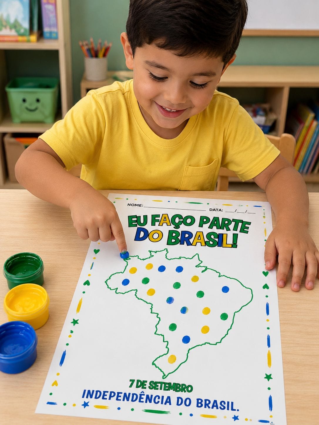 ATIVIDADE DIA DA INDEPENDÊNCIA – EU FAÇO PARTE DO BRASIL!